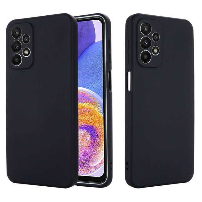 Pure Color Liquid Silicone Shockproof Phone Case, For Samsung Galaxy A23 4G / 5G, For Xiaomi Poco X4 Pro 5G Global, For Xiaomi Redmi Note 11E China