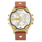 Gold White Surface Brown Band