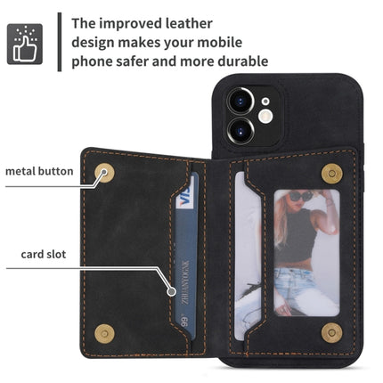 Zipper Card Holder Phone Case, For iPhone 12, For iPhone 12 Pro Max, For iPhone 11, For iPhone 11 Pro