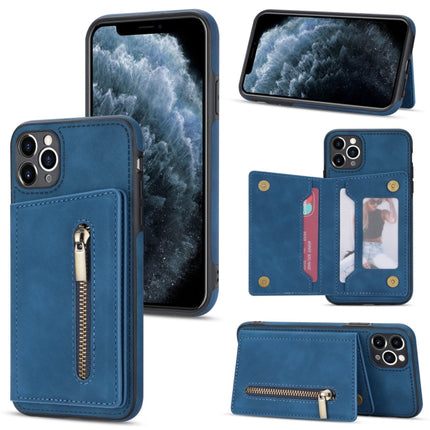 Zipper Card Holder Phone Case, For iPhone 12, For iPhone 12 Pro Max, For iPhone 11, For iPhone 11 Pro