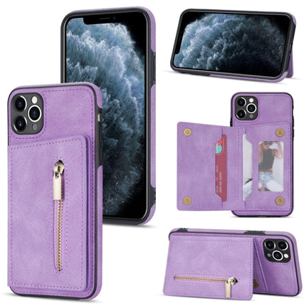 Zipper Card Holder Phone Case, For iPhone 11 Pro Max, For iPhone X / XS, For iPhone XR, For iPhone XS Max