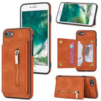 For iPhone SE 2022 / 2020 / 8 / 7 / Brown