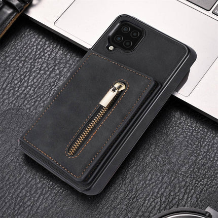 Zipper Card Holder Phone Case, For Samsung Galaxy A12 5G, For Samsung Galaxy A51 4G, For Samsung Galaxy A71 4G, For Samsung Galaxy A52 / A52s