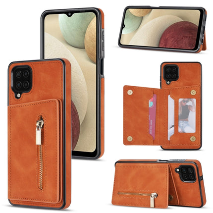 Zipper Card Holder Phone Case, For Samsung Galaxy A12 5G, For Samsung Galaxy A51 4G, For Samsung Galaxy A71 4G, For Samsung Galaxy A52 / A52s