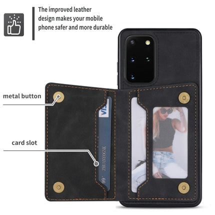 Zipper Card Holder Phone Case, For Samsung Galaxy S20 FE, For Samsung Galaxy S20 Ultra, For Samsung Galaxy S21 Ultra 5G, For Samsung Galaxy S21+ 5G