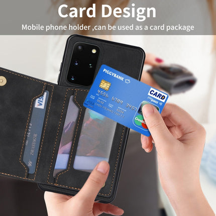 Zipper Card Holder Phone Case, For Samsung Galaxy S20 FE, For Samsung Galaxy S20 Ultra, For Samsung Galaxy S21 Ultra 5G, For Samsung Galaxy S21+ 5G