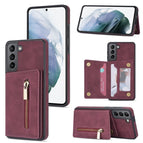 For Samsung Galaxy S22+ 5G / Wine Red