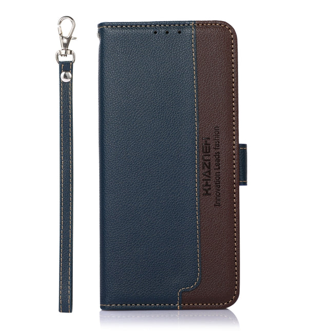 KHAZNEH Litchi Texture Leather RFID Phone Case, For Motorola Moto G 2022, For OPPO Realme GT2 Pro, For Samsung Galaxy Xcover6 Pro, For OnePlus Ace / 10R
