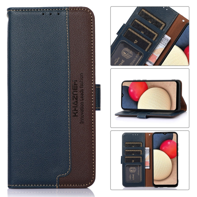 KHAZNEH Litchi Texture Leather RFID Phone Case, For Motorola Moto G 2022, For OPPO Realme GT2 Pro, For Samsung Galaxy Xcover6 Pro, For OnePlus Ace / 10R