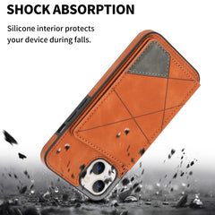 Line Card Holder Phone Case, For iPhone 13 mini, For iPhone 13, For iPhone 13 Pro, For iPhone 13 Pro Max