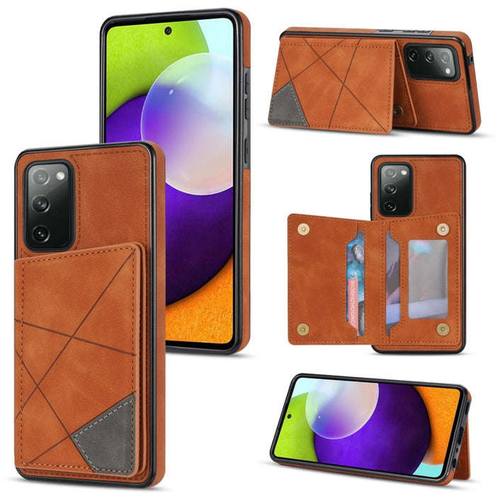 Line Card Holder Phone Case, For Samsung Galaxy S20 FE, For Samsung Galaxy S20+, For Samsung Galaxy S20 Ultra, For Samsung Galaxy S21 5G
