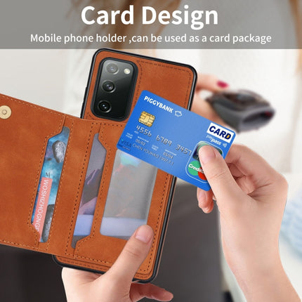 Line Card Holder Phone Case, For Samsung Galaxy S20 FE, For Samsung Galaxy S20+, For Samsung Galaxy S20 Ultra, For Samsung Galaxy S21 5G