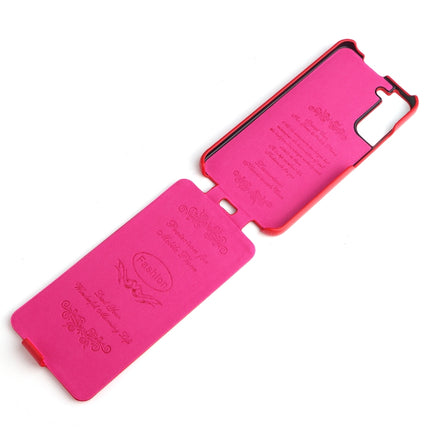 Fierre Shann 64 Texture Vertical Flip PU Leather Phone Case, For Samsung Galaxy S22 5G, For Samsung Galaxy S22+ 5G, For Samsung Galaxy S22 Ultra 5G