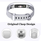 For FITBIT Alta / Silver
