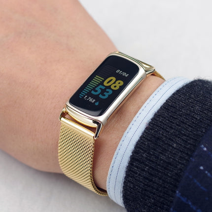 Mijobs Magnetic Metal Watch Band, For Fitbit Charge5