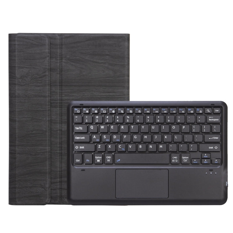 SF128-A Tree Texture Touchpad Bluetooth Keyboard Leather Tablet Case