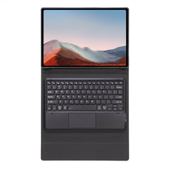SF128-A Tree Texture Touchpad Bluetooth Keyboard Leather Tablet Case
