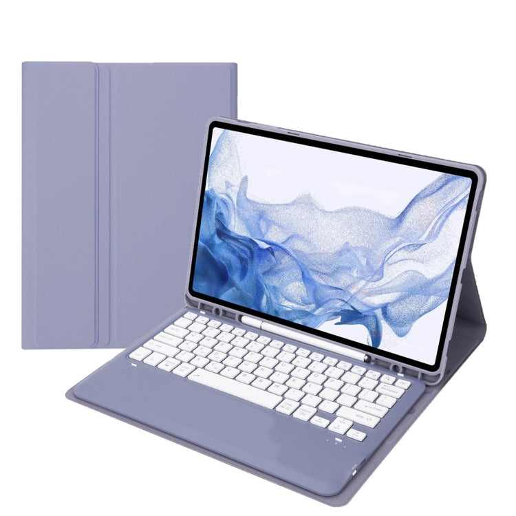 T800B Pen Slot Detachable Bluetooth Keyboard Leather Tablet Case