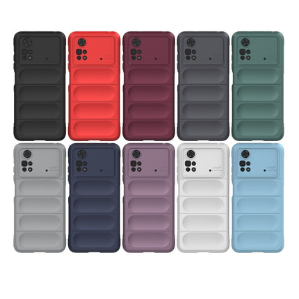 Magic Shield TPU + Flannel Phone Case, For Xiaomi Poco M4 Pro 4G