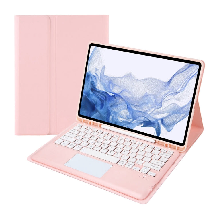 T800B-A Touch Pad Detachable Bluetooth Keyboard Leather Tablet Case