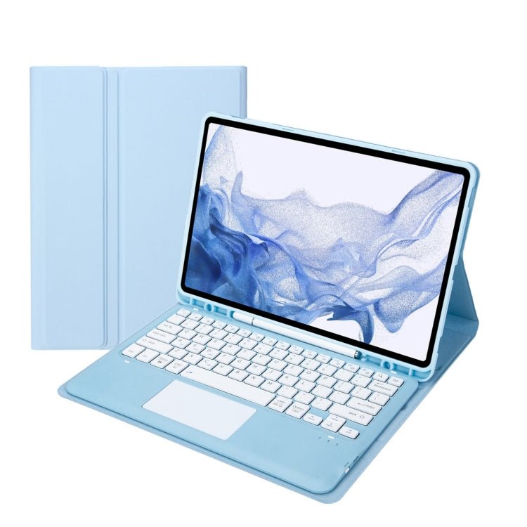 T800B-A Touch Pad Detachable Bluetooth Keyboard Leather Tablet Case