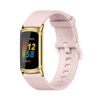 For Fitbit Charge5 / Pink+Gold