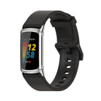 For Fitbit Charge5 / Black+Silver