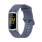 For Fitbit Charge5 / Blue+Silver