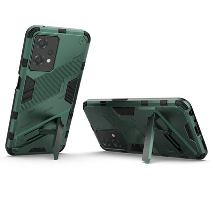 Punk Armor 2 in 1 Shockproof Phone Case with Invisible Holder, For OnePlus Nord CE 2 Lite 5G/Realme 9 Pro