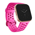 For FITBIT Versa 2, Size: Large / Rose Red