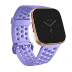 For FITBIT Versa 2, Size: Large / Light Purple