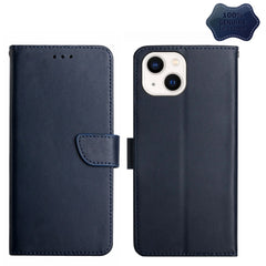 Genuine Leather Fingerprint-proof Horizontal Flip Phone Case, For iPhone 14, For iPhone 14 Plus, For iPhone 14 Pro, For iPhone 14 Pro Max