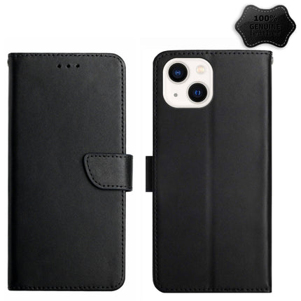 Funda para teléfono con tapa horizontal a prueba de huellas dactilares de cuero genuino, para iPhone 14, para iPhone 14 Plus, para iPhone 14 Pro, para iPhone 14 Pro Max