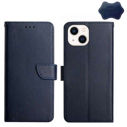 Funda para teléfono con tapa horizontal a prueba de huellas dactilares de cuero genuino, para iPhone 14, para iPhone 14 Plus, para iPhone 14 Pro, para iPhone 14 Pro Max