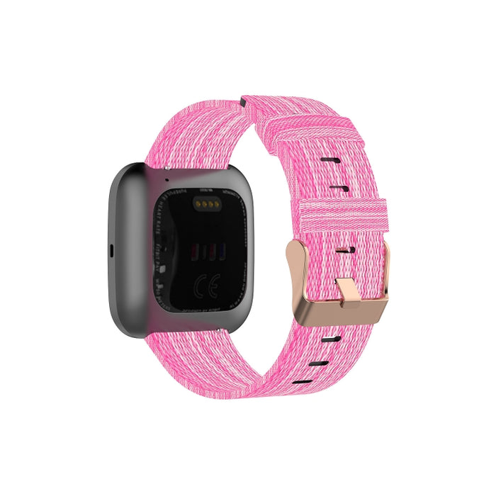 Canvas Watch Strap, For FITBIT Versa