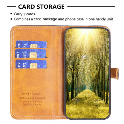 Color Matching Double Sewing Thread Leather Phone Case, For vivo Y21