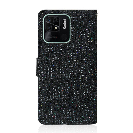 Glitter Powder Filp Leather Phone Case, For Xiaomi Redmi 10C, For Samsung Galaxy A13 4G