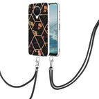 For Nokia G20 / G10 / Black Flower