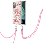 For Nokia G21 / G11 / Pink Flower