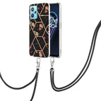 For OPPO Realme 9 Pro 5G / Black Flower
