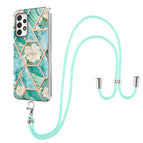 For Samsung Galaxy A23 5G / 4G / Blue Flower