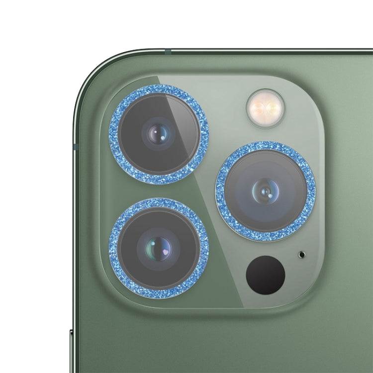 Glitter Ring Tempered Glass Camera Lens Film, For iPhone 13, For iPhone 13 Pro / 13 Pro Max, For iPhone 12 mini  / 11, For iPhone 12 Pro