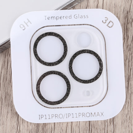 Glitter Ring Tempered Glass Camera Lens Film, For iPhone 11 Pro / 11 Pro Max