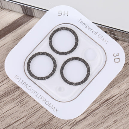 Glitter Ring Tempered Glass Camera Lens Film, For iPhone 11 Pro / 11 Pro Max