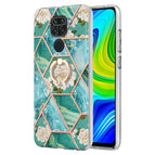 For Xiaomi Redmi Note 9 / 10X 4G / Blue Flower