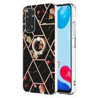 For Xiaomi Redmi Note 11s / Note 11 4G Foreign / Black Flower