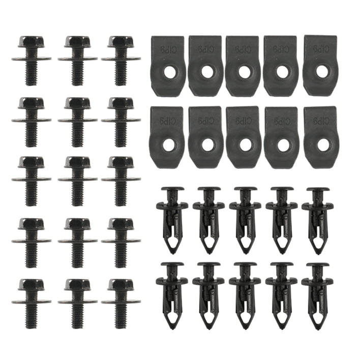 35 in 1 Car Hood Fender Bumper Fixing Kit for Infiniti G35 Sedan 2003-2008, A6854