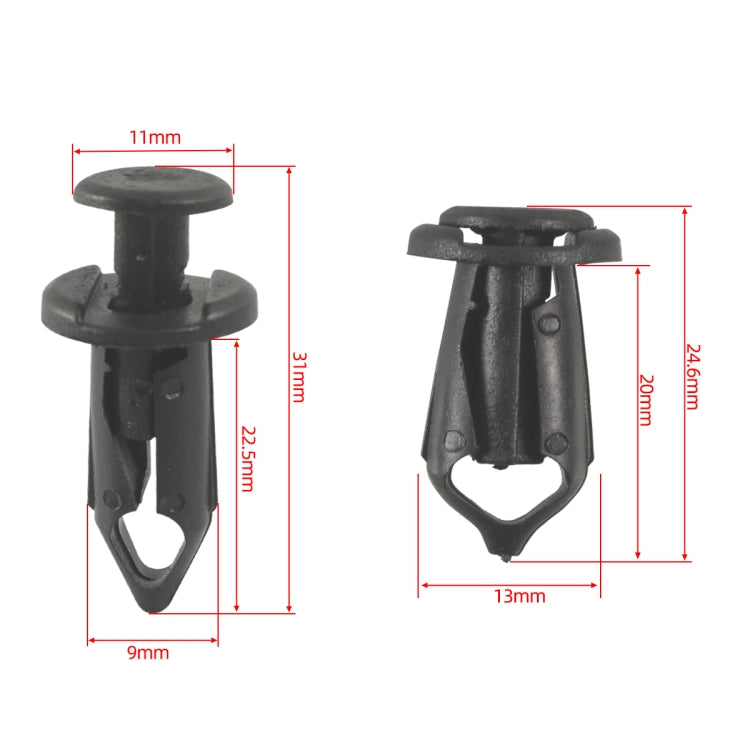 35 in 1 Car Hood Fender Bumper Fixing Kit for Infiniti G35 Sedan 2003-2008, A6854