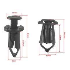 35 in 1 Car Hood Fender Bumper Fixing Kit for Infiniti G35 Sedan 2003-2008, A6854