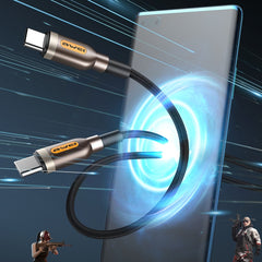 awei CL-125T Type-C / USB-C to Type-C / USB-C Fast Charging Data Cable, Length: 1m